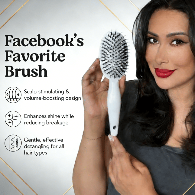 🏆5x Sold Out & World-Famous🏆 The Brush for Smoother, Stronger, Shinier Hair