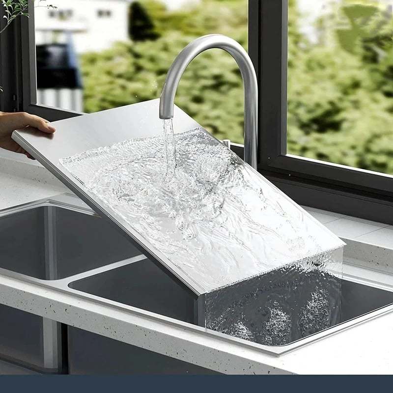 Stainless Steel Cutting Board, Hygienic & Easy to Clean