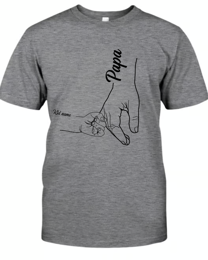 Papa Hand Grandkids Names