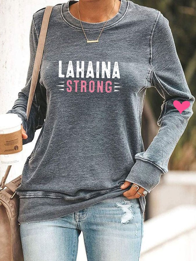 Women's lahaina strong sweatshirt