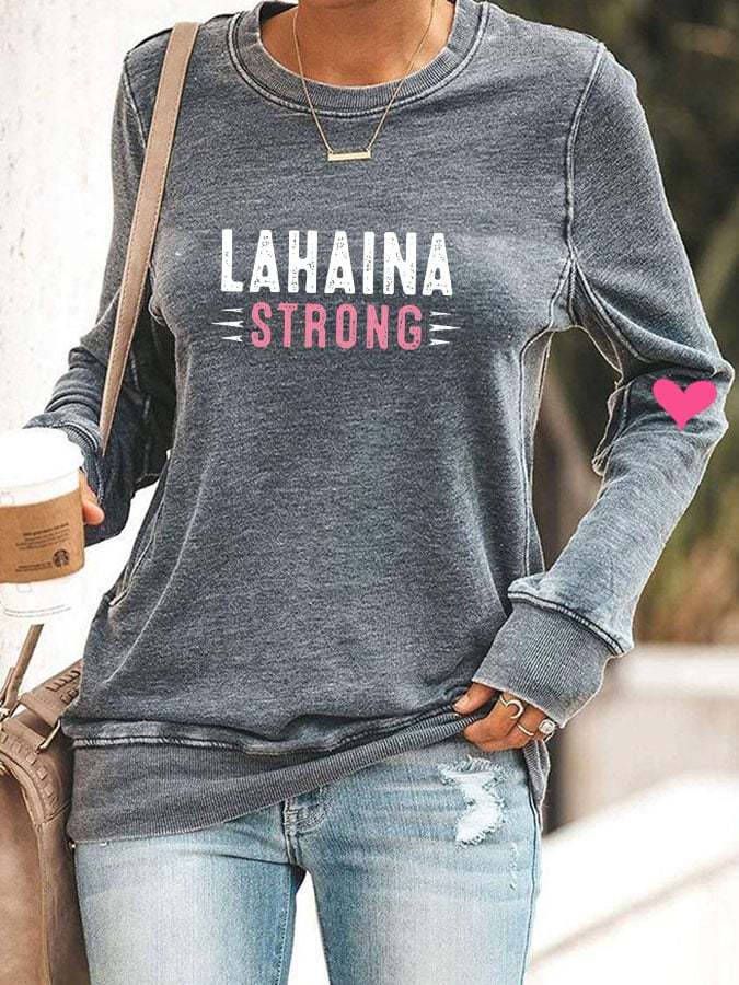 Women's lahaina strong sweatshirt