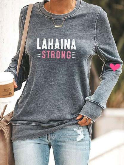 Women's lahaina strong sweatshirt