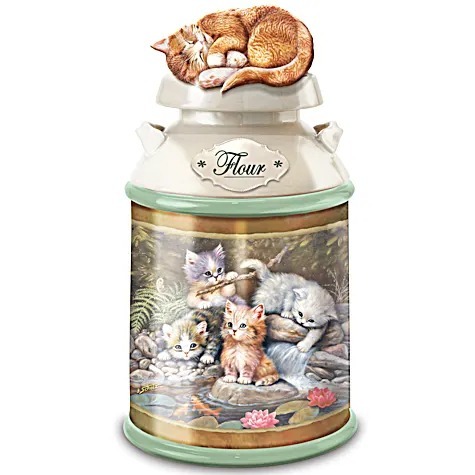 Cat Canisters With Freshness Seal