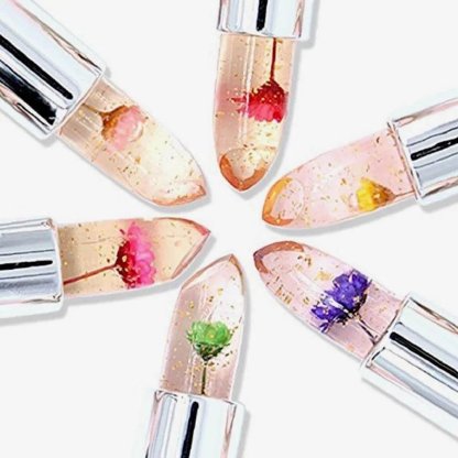 Crystal Jelly Flower Color Changing  Lipstick-✨GIFT🎁
