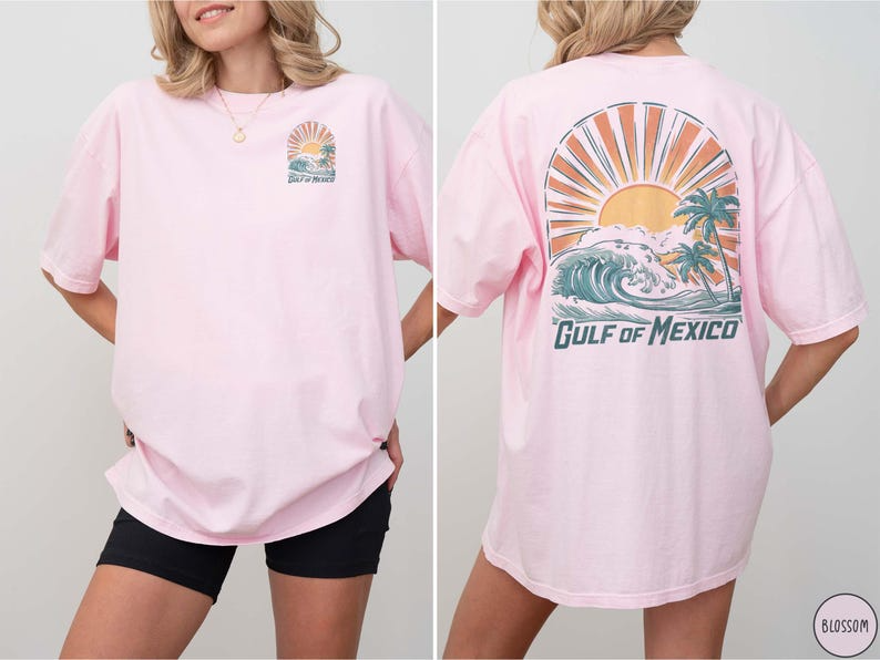 Gulf of Mexico Shirt Gulf Coast Shirt Mexico Beach Tee Gulf of Mexico Gift for Mexico Lover Gift Mexican Pride Shirt Texas Beach Shirt