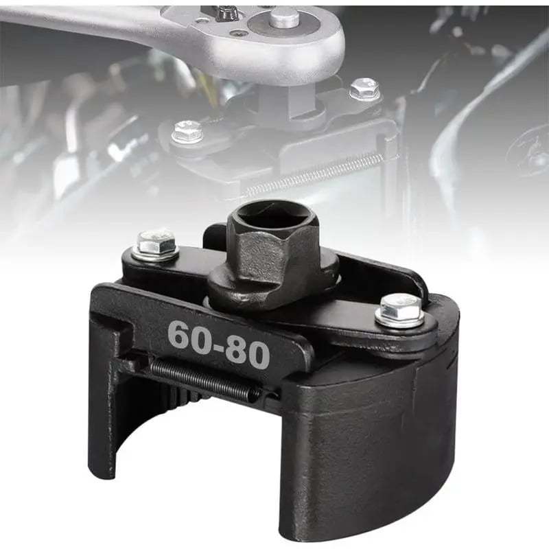 🔧 Adjustable Oil Filter Wrench | 60mm-105mm Universal Removal Tool