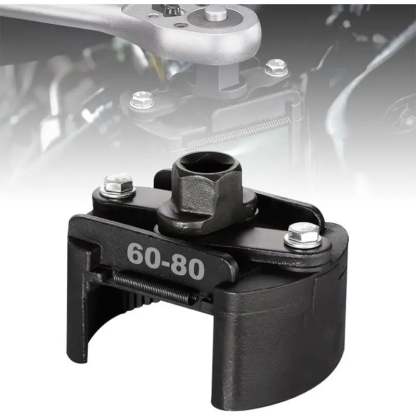 🔧 Adjustable Oil Filter Wrench | 60mm-105mm Universal Removal Tool