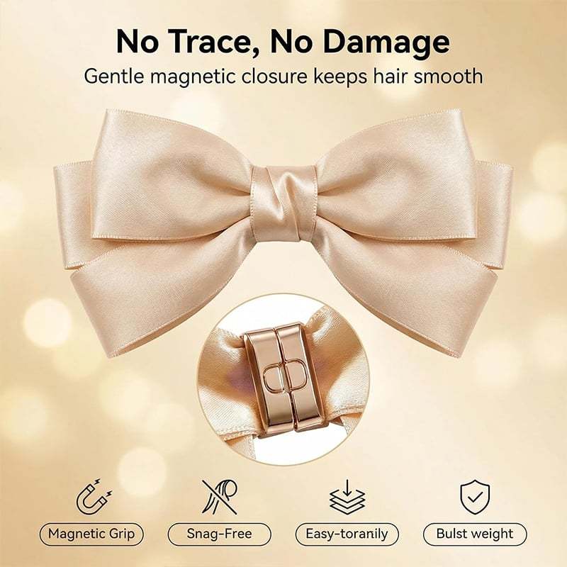 Magnetic Bow Hair Clips