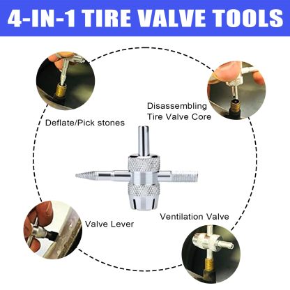 🔥Last Day 49% OFF - 🚗🛠️🔥Tire Valve Tool Kit -⚡Fix Leaky Valves in 15 Seconds