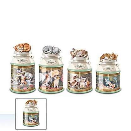 Cat Canisters With Freshness Seal