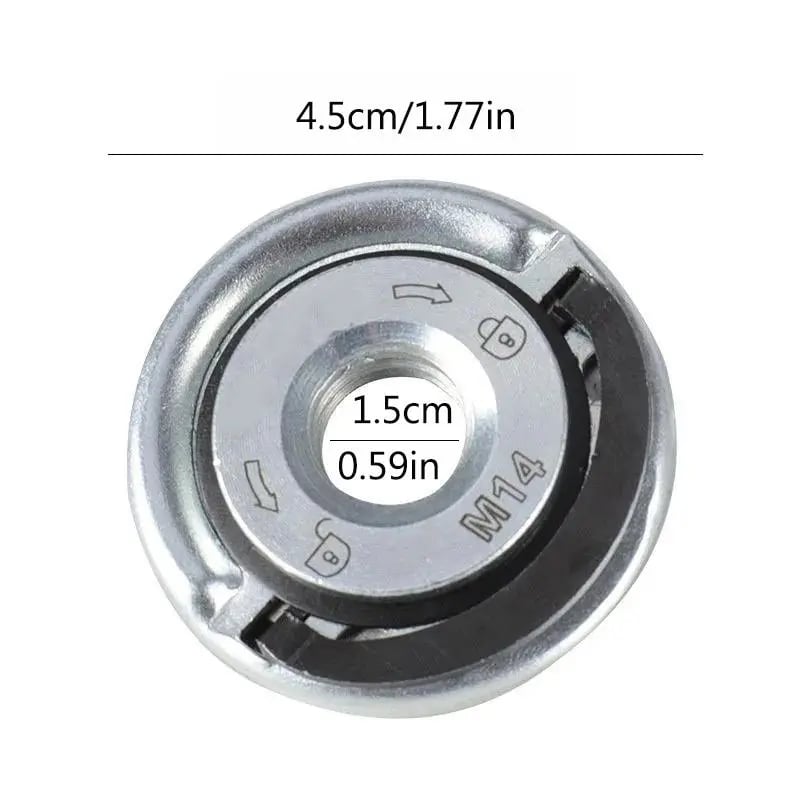 Angle Grinding Tool Flange Nut🔧, 1 SET(2 PCS)