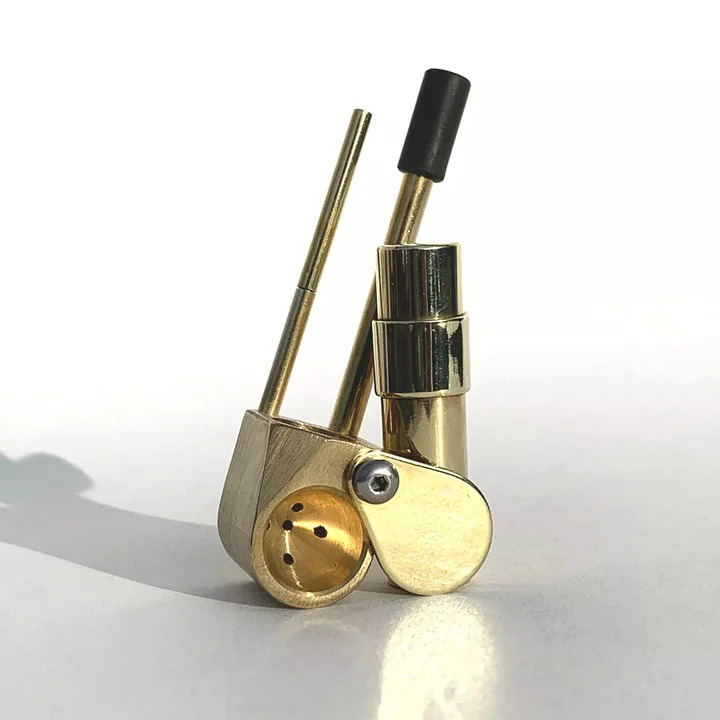 Original Brass Portable Proto Tool All-in-One w/Poker and Storage Tube