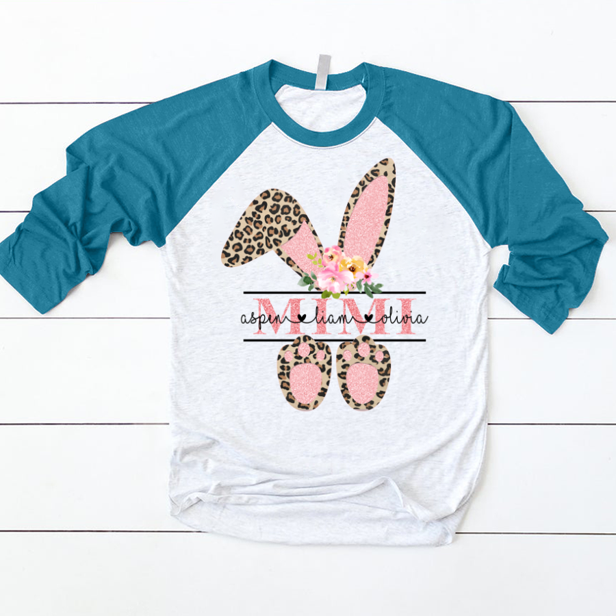 Leopard Bunny Mimi And Kids CL01 Baseball