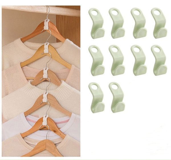 🔥The 2026 The best closet helper]Space-Saving Clothes Hanger Connector Hooks