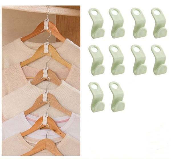 🔥The 2026 The best closet helper]Space-Saving Clothes Hanger Connector Hooks