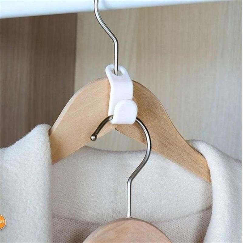 🔥The 2026 The best closet helper]Space-Saving Clothes Hanger Connector Hooks