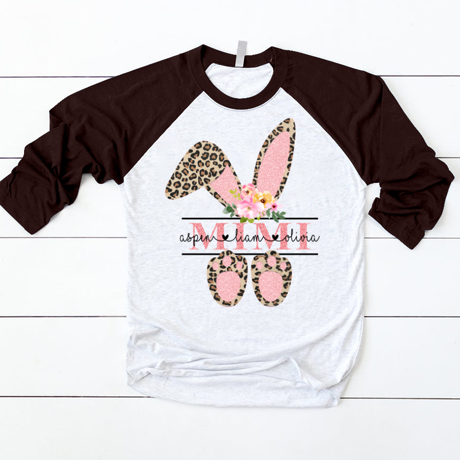 Leopard Bunny Mimi And Kids CL01 Baseball