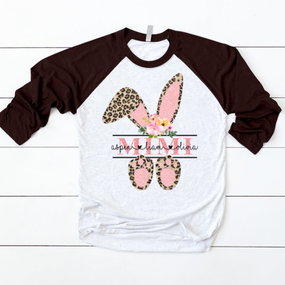 Leopard Bunny Mimi And Kids CL01 Baseball