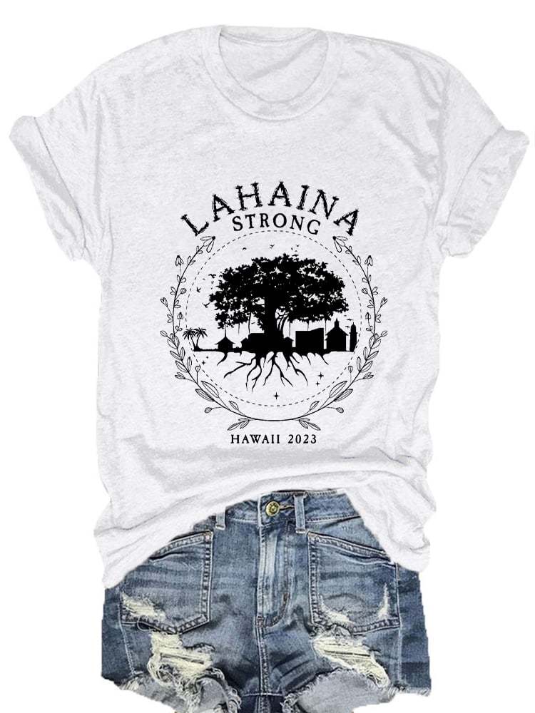 Women's Lahaina Strong Casual T-Shirt