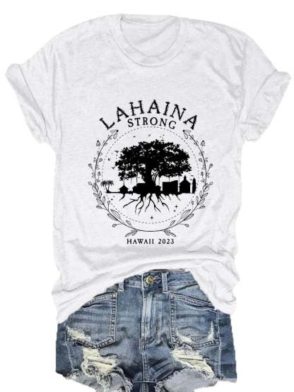 Women's Lahaina Strong Casual T-Shirt