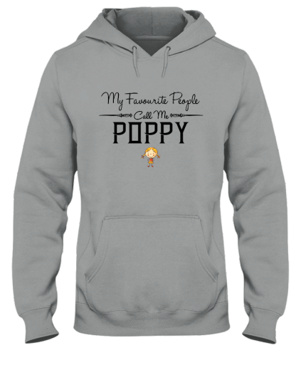My Favourite People Call Me Poppy, Custom Poppy And Kids, Grandpa Gift TH