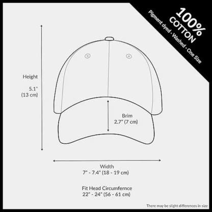 OLD & DON'T CARE Baseball Cap –  Adjustable Cap for Men, Perfect Gift For Dad Low Profile Dad Hat