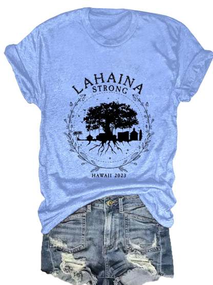 Women's Lahaina Strong Casual T-Shirt