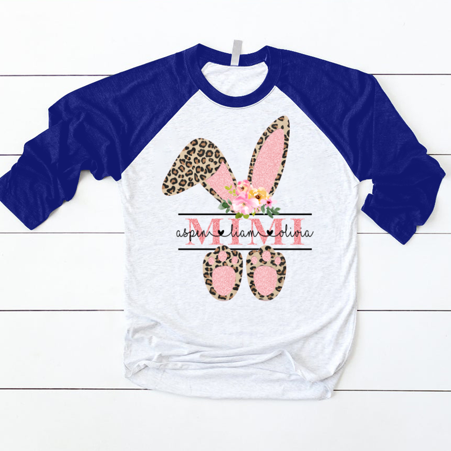 Leopard Bunny Mimi And Kids CL01 Baseball