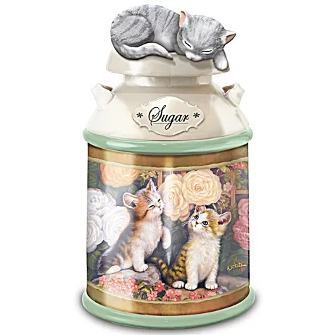 Cat Canisters With Freshness Seal