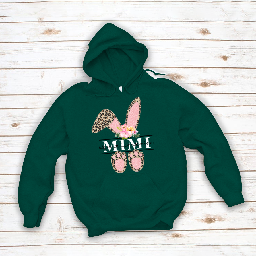 Leopard Bunny Mimi And Kids CL01 Hoodie