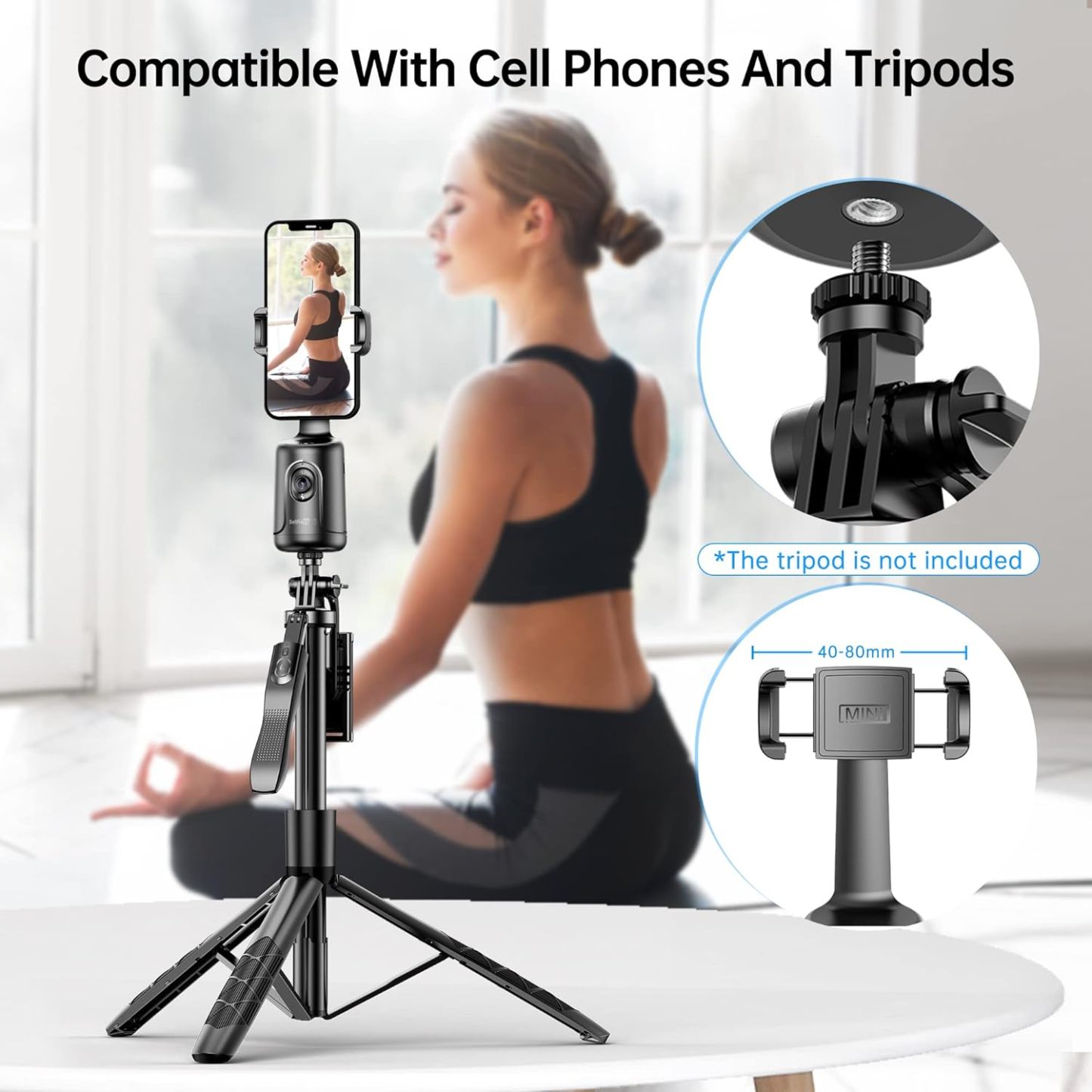 🔥🔥Smart AI Facial Recognition Phone Tripod🤳