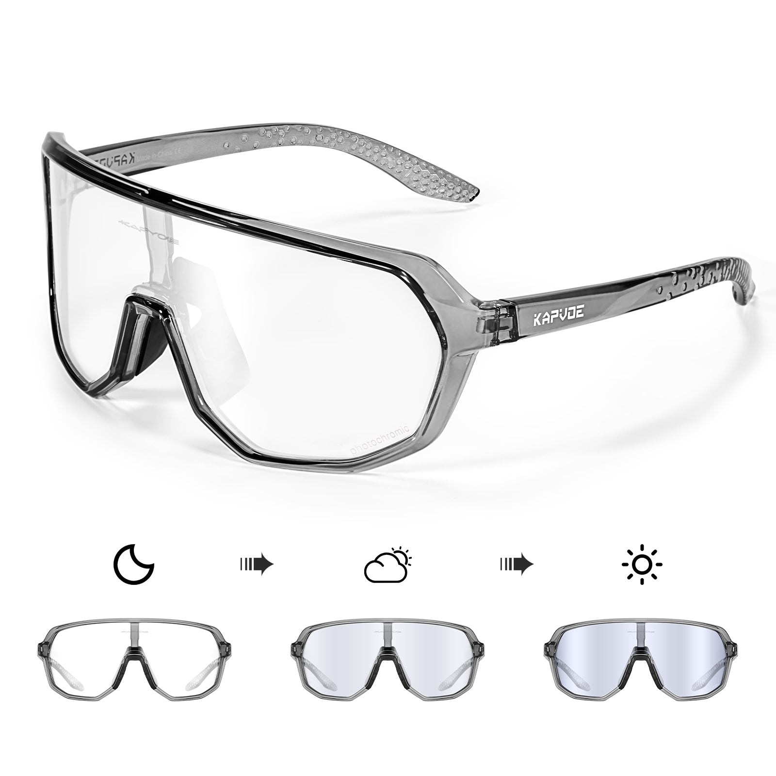 REVO X63 Photochromic Sunglasses for Women