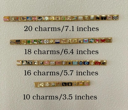 Personalized Italian Bracelet, Custom Gold Italy Charms, Gold Italian Bracelet, Italy Charms, Gold Italian Charm Bracelet, Gift for Her