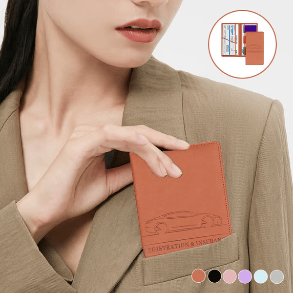 ✨Car Registration & Insurance Card Holder