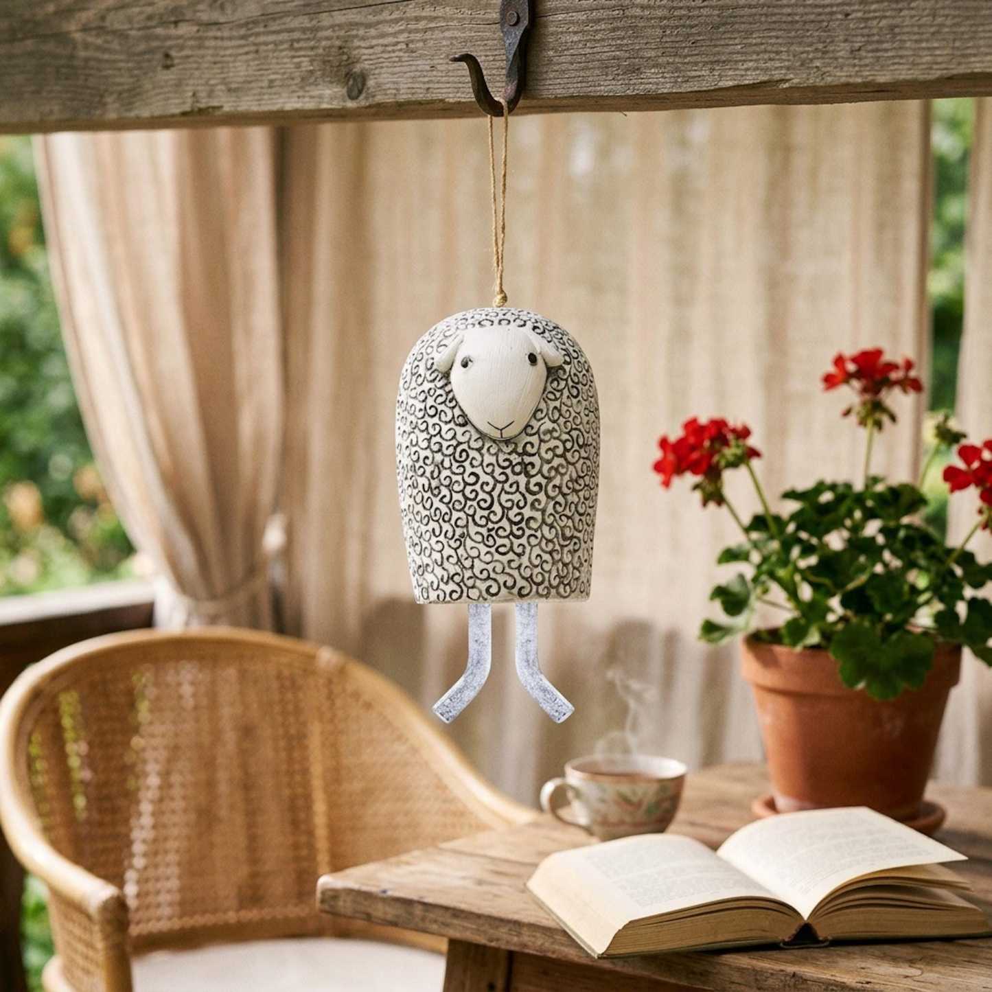 Handmade Whimsical Animal Wind Chime Ornaments