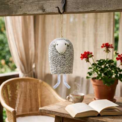 Handmade Whimsical Animal Wind Chime Ornaments