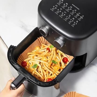 100Pcs Parchment Paper Air Fryer Paper Liners