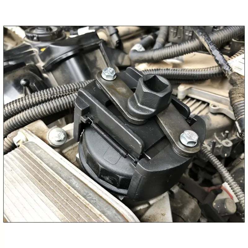 🔧 Adjustable Oil Filter Wrench | 60mm-105mm Universal Removal Tool