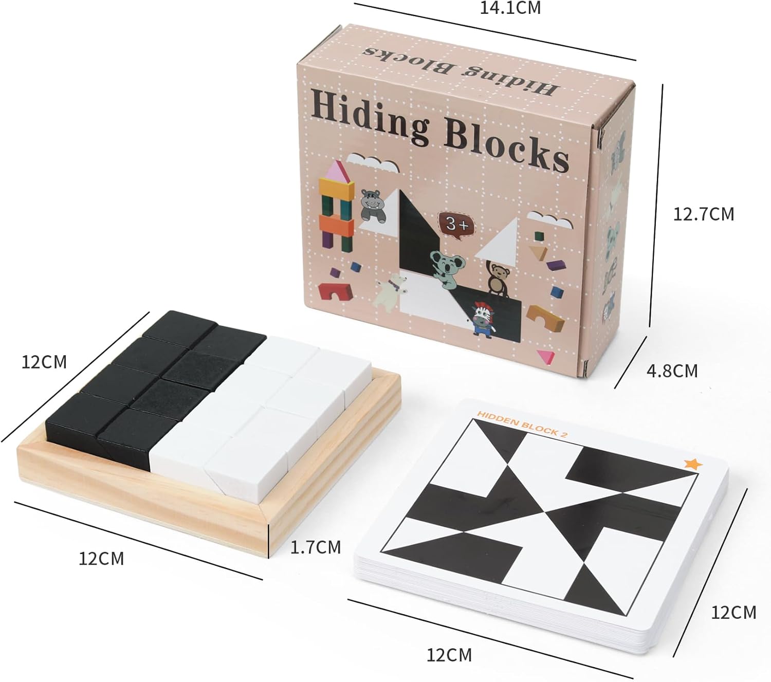 Pocket-Size Dual-Color Logic Puzzle