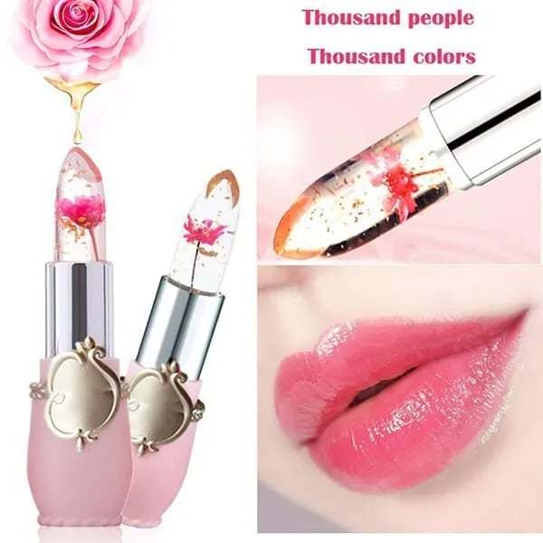 Crystal Jelly Flower Color Changing  Lipstick-✨GIFT🎁