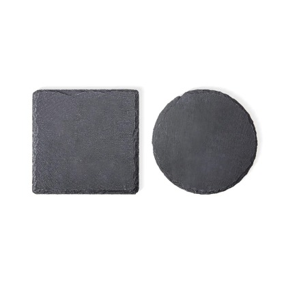 Personalized 1-4 Pet Portraits Diamond Shaped 10oz Whiskey Glasses and Slate Coaster with Name and Text Birthday Gift for Dog Cat Lovers