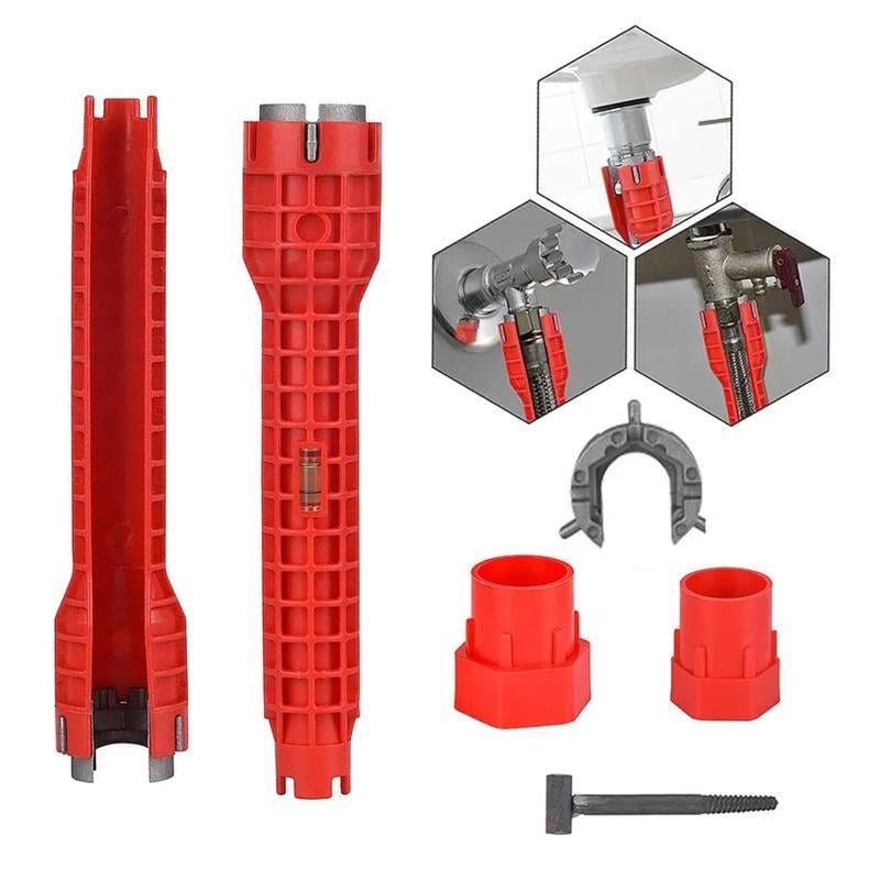 💥Exclusive Offer🔥Sink Faucet Installer Tool,14-in-1 Faucet Wrench