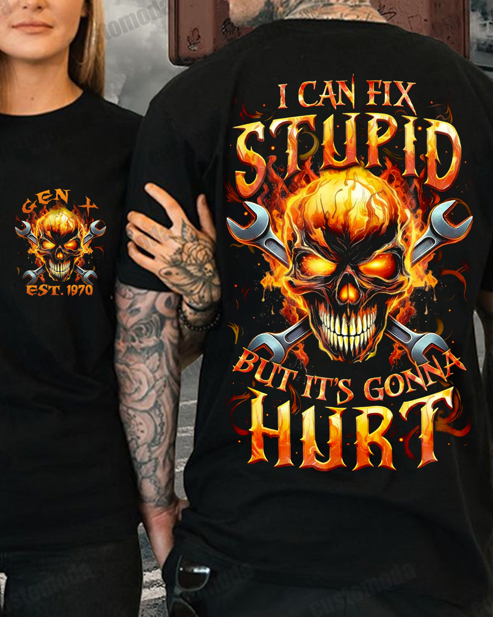 I Can Fix Stupid But It's Gonna Hurt Custom Year T-shirt