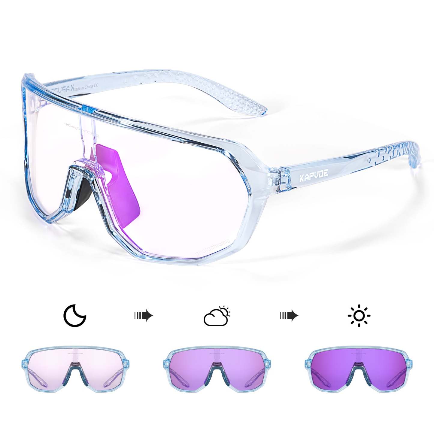 REVO X63 Photochromic Sunglasses for Women