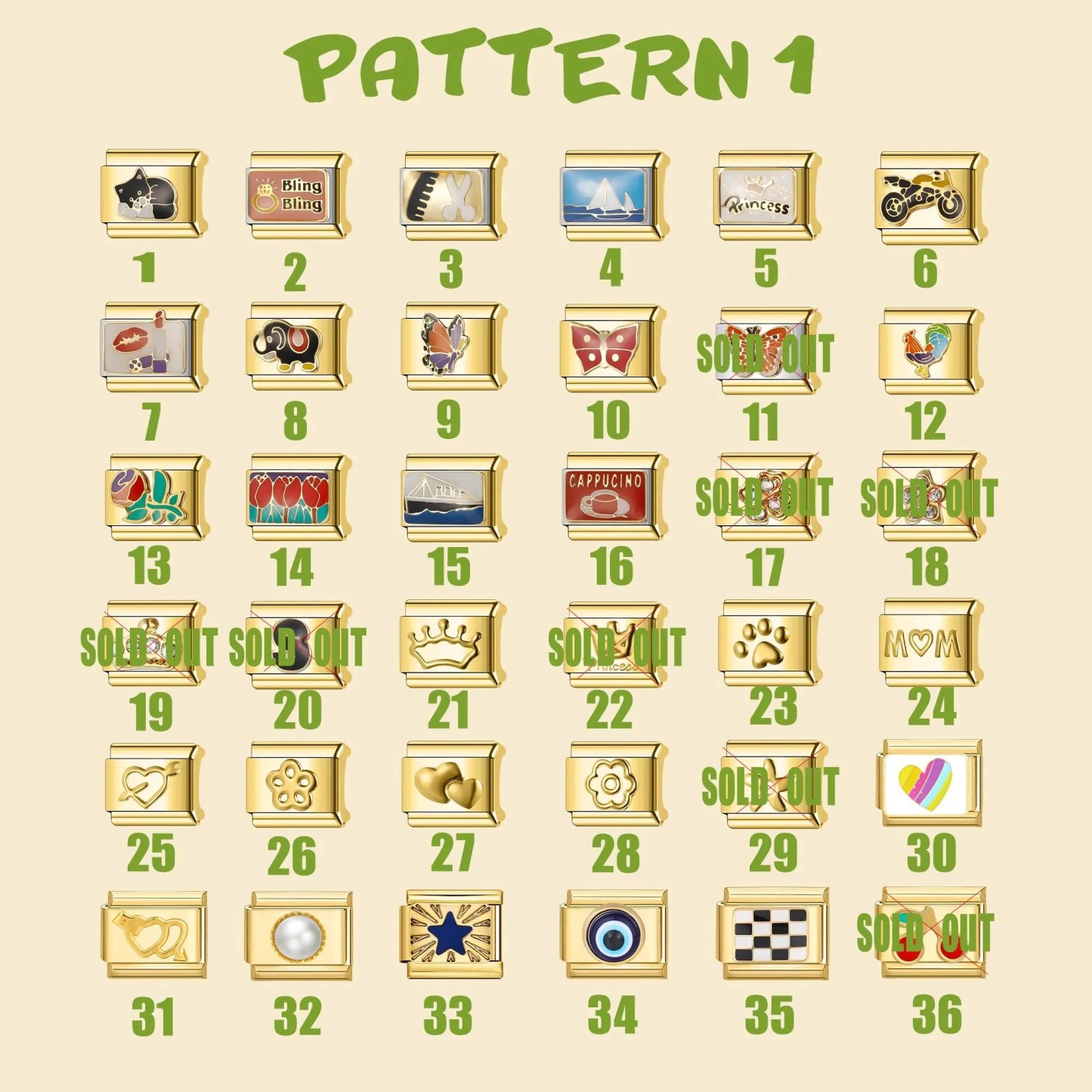 Personalized Italian Bracelet, Custom Gold Italy Charms, Gold Italian Bracelet, Italy Charms, Gold Italian Charm Bracelet, Gift for Her