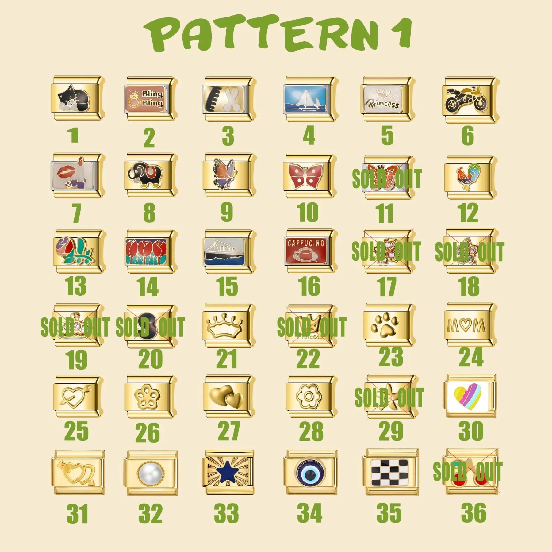 Personalized Italian Bracelet, Custom Gold Italy Charms, Gold Italian Bracelet, Italy Charms, Gold Italian Charm Bracelet, Gift for Her