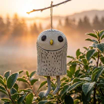 Handmade Whimsical Animal Wind Chime Ornaments