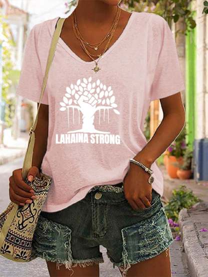 Women's Lahaina Strong Casual T-Shirt
