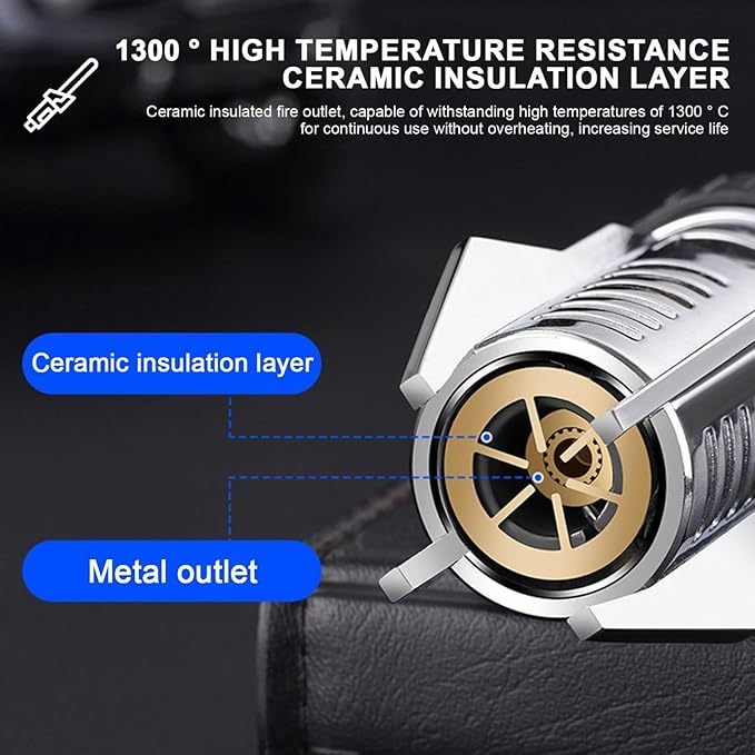 🔥Hot Sale 49% OFF💥Camping Outdoor Windproof Straight Flame Lighter