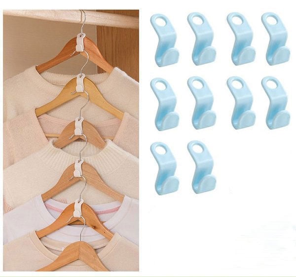 🔥The 2026 The best closet helper]Space-Saving Clothes Hanger Connector Hooks